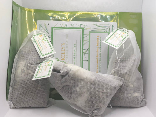 Herbal Bath Tea Bags – 3 Bath Tea Bags