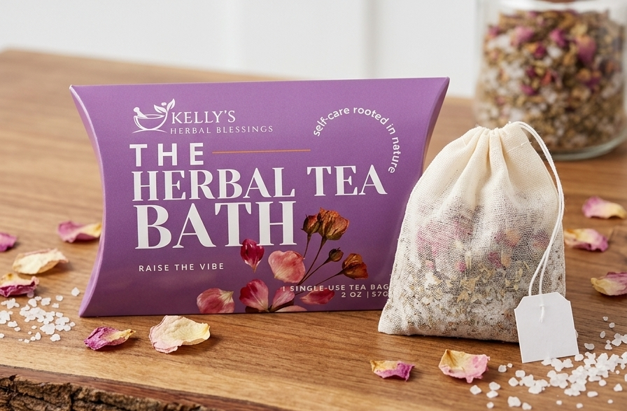 Pink Rose Petals, Dead Sea Salt, Goat’s Milk, and Patchouli Herb Flakes to raise your energy and spirit.